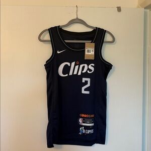 NBA Clippers Blue City Edition Jersey NWT